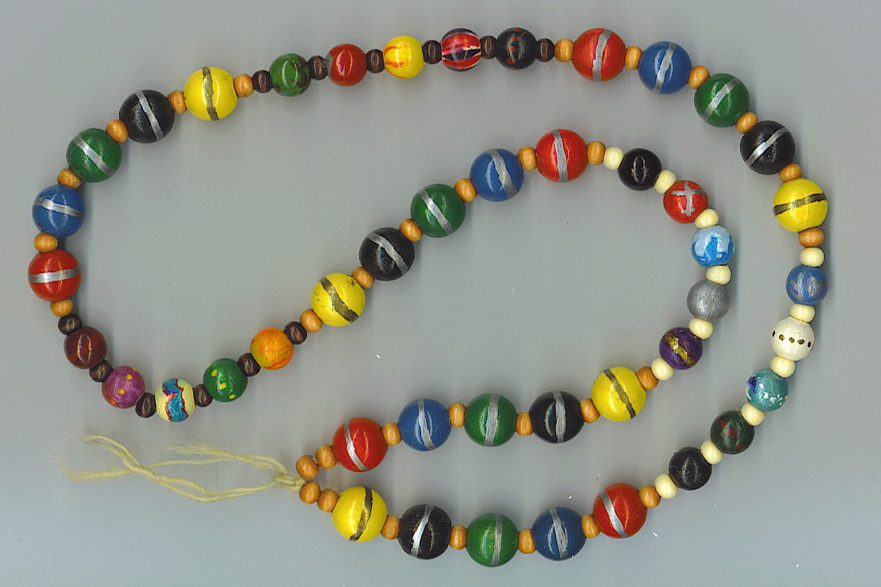 Pagan Prayer Beads from the First Kingdom Church of Asphodel